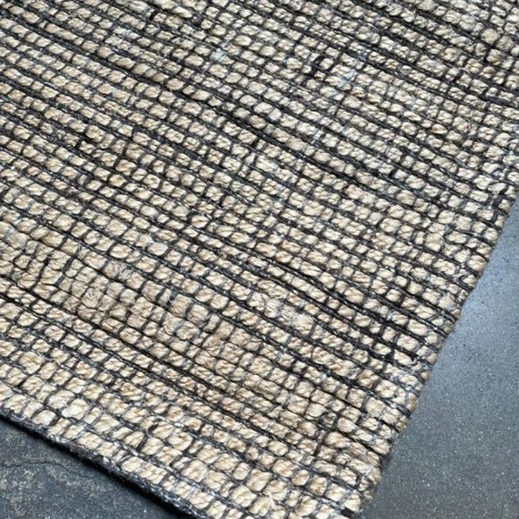 5'3" x 7'6" Feet Jute Natural Beige Handmade Area Rug - Picture 3 of 9